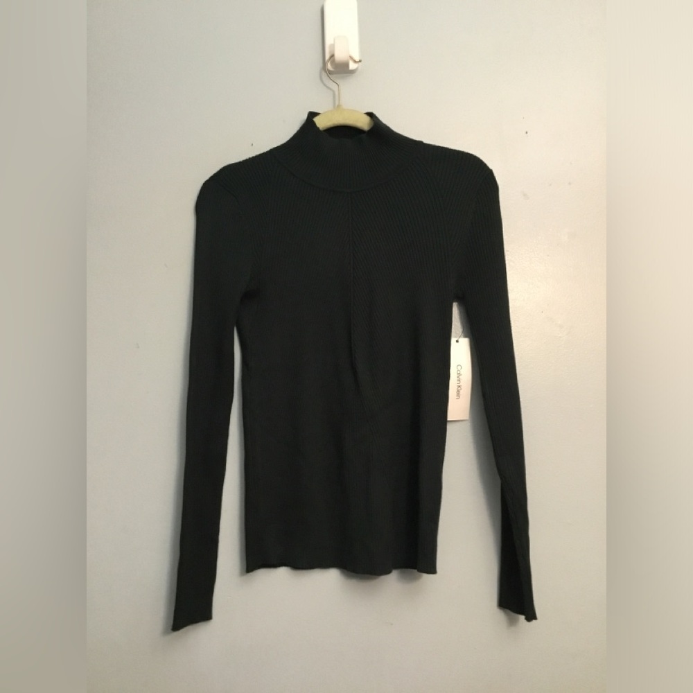 Calvin Klein Mallard Green Long Sleeve Top